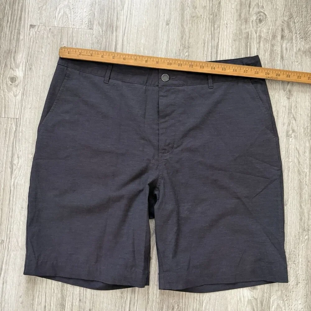 Faherty All Day Shorts Men’s 36 Gray Chino Performance Stretch Hybrid 9 Golf
